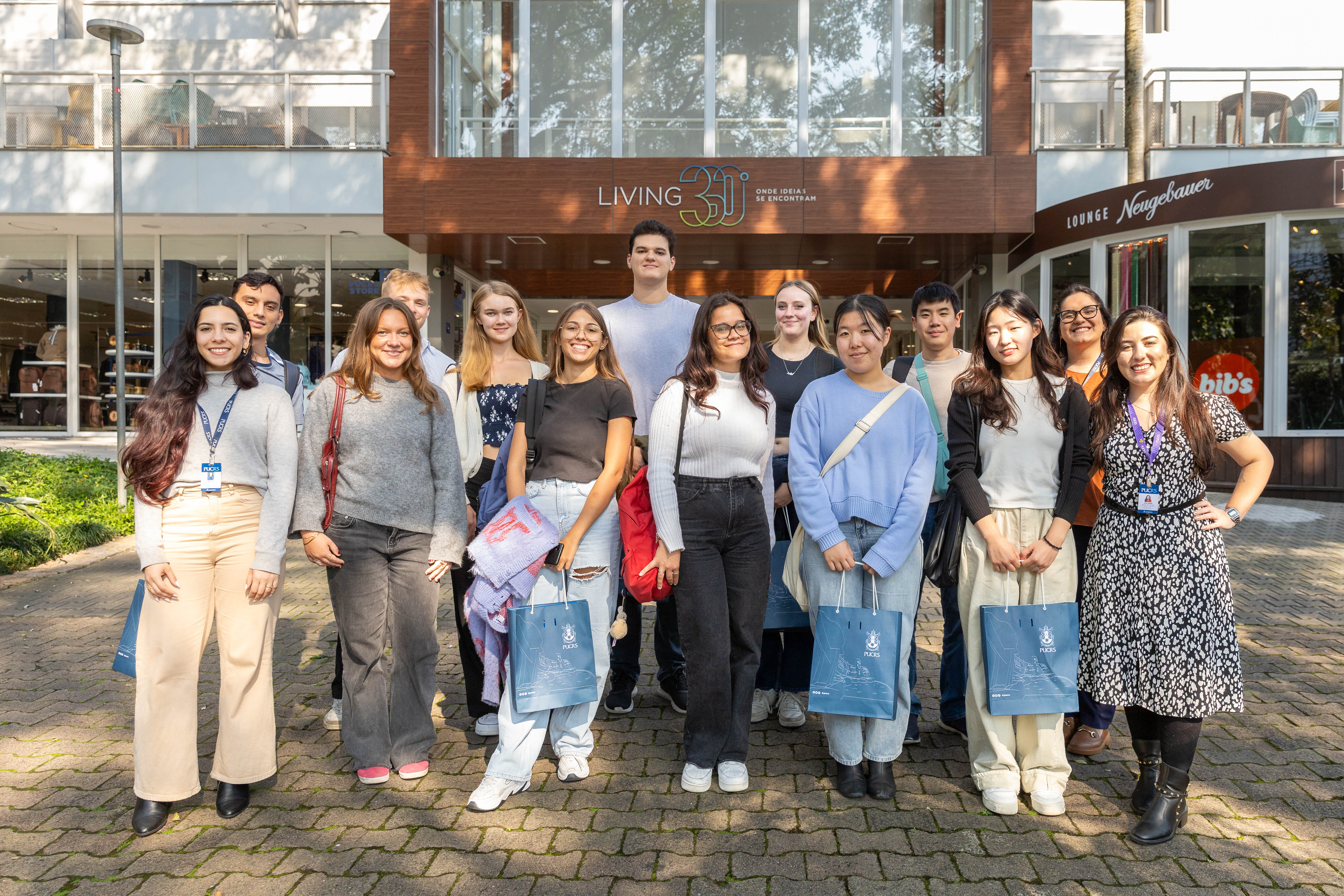 International students arrive at PUCRS for the new semester