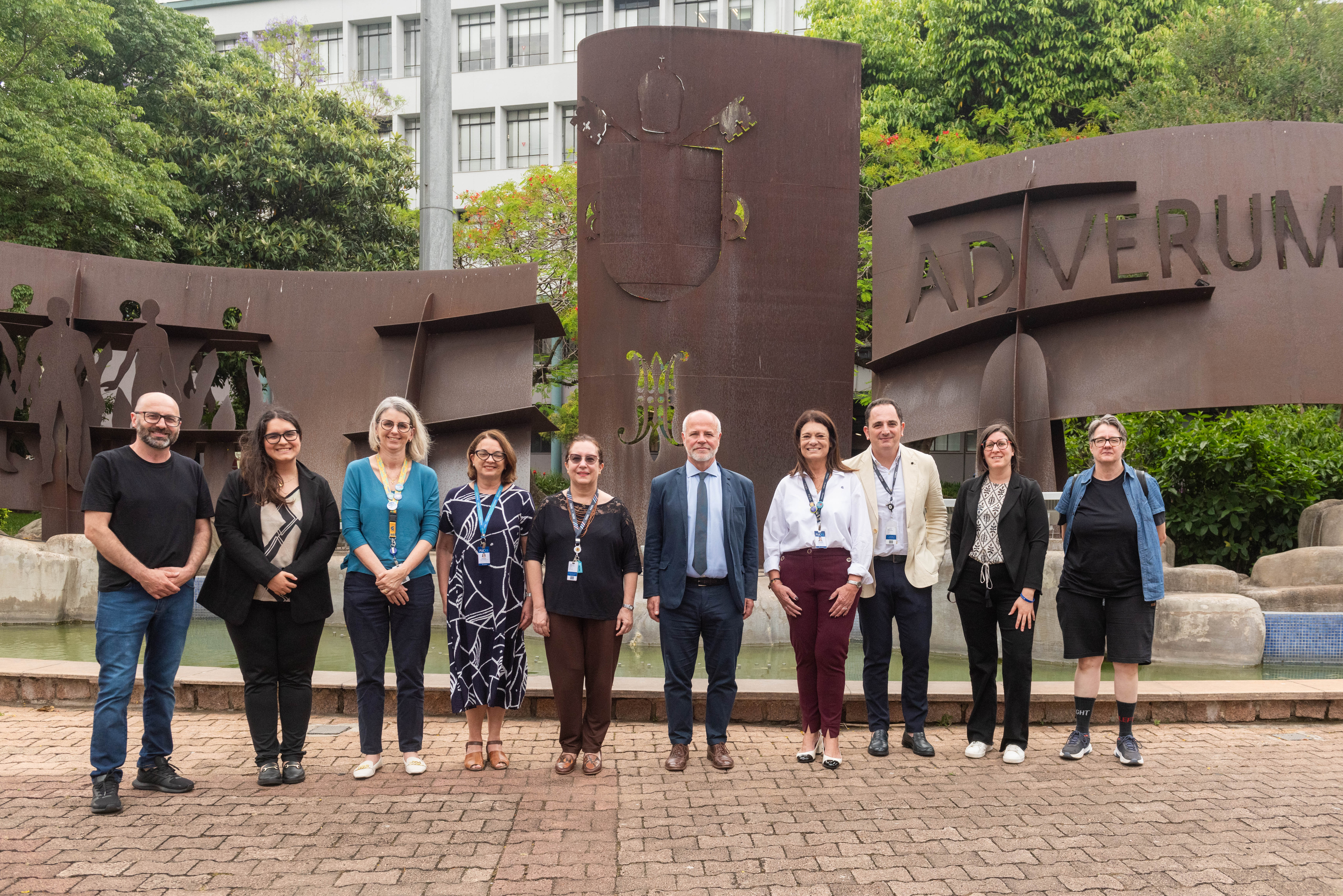 PUCRS welcomes Italian committee to celebrate immigration in Rio Grande do Sul